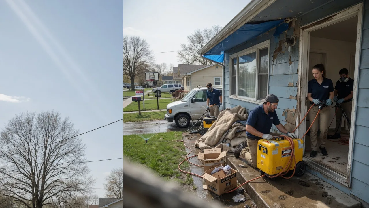 Basement Flood Cleanup in Blairs, VA near me